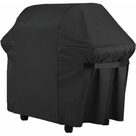 Housse Pour Barbecue - Tissu Oxford 420D - Imperméable Anti-UV Résistant Aux Intempéries - 152 x 76 x 122 cm - Noir - 1 Pièce (1/4)