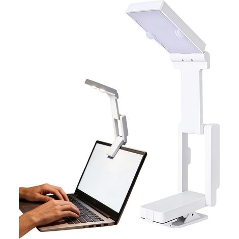 Liseuse à Clip Lampe de Lecture USB Rechargeable LED (1/5)