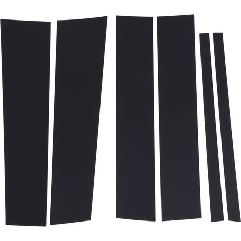 Habillage Postes de Portes Trim de Portières Nissan Titan 2004-2015 Kit 6 pièces Noir Brillant avec Finition Mirroir et Installation Facile (1/5)