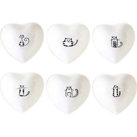 6 assiettes à apéritif (1/3)