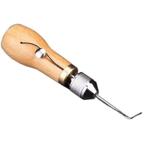 Máquina de coser de cuero de mano Máquina de coser de cuero de mano Máquina de coser de mano 12 cm (1/3)