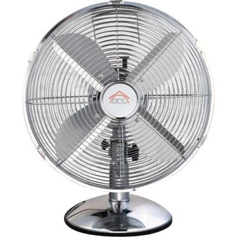DCG Eltronic VE1612 SS ventilador Cromo, Plata