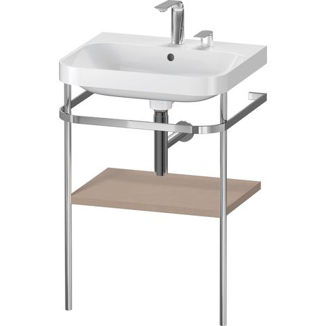 Set c-bonded Duravit Happy D.2 Plus con soporte metálico,