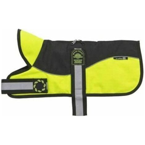 Reflective Black Hi Viz Padded Harness Coat 46cm - 260620 (1/2)