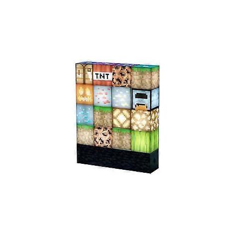Minecraft-Nachtlicht, kreative Roman-Spleißlampe, Wohnzimmer-/Schlafzimmerlampe, Baustein-LED-Lampe, Bausteinlampe