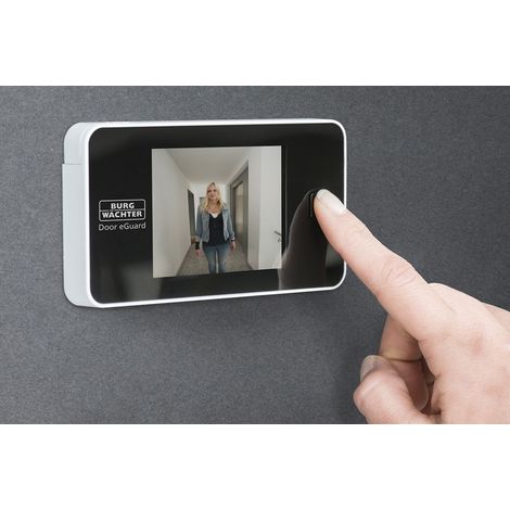 Burg Wächter Door eGuard DG 8100 DG 8100 Digitaler Türspion mit TFT-Display 81.3 cm 3.2 Zoll