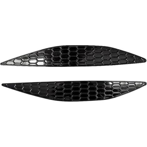 1 Paire de Garniture Couverture RéFlecteur en Nid D'Abeille Barre ArrièRe Style pour Golf 7 MK7 2014-2018 Bandes Feux Antibrouillard Autocollantes