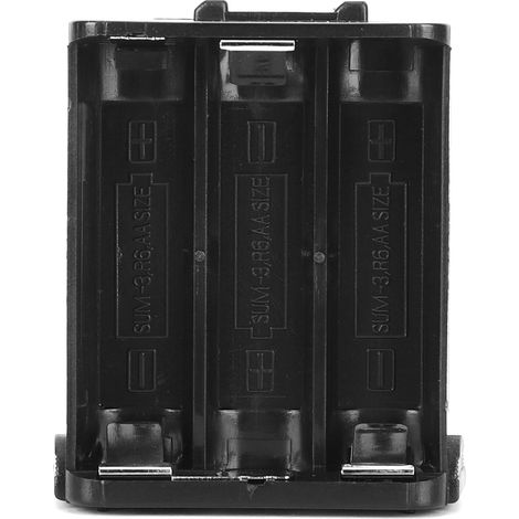 BT-8 Boîtier de rangement pour 6 piles AA, adapté aux radios Kenwood TH-28, TH-48, TH78A (1/5)