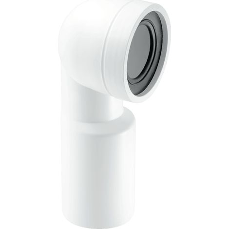 McAlpine WC-CON9 90 Degree Bend Adjustable Length Rigid WC Connector (1/3)