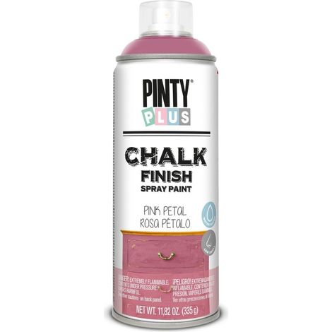 ROSA PETALO PINTURA SPRAY CHALK PAINT EFECTO TIZA NOVASOL (1/2)