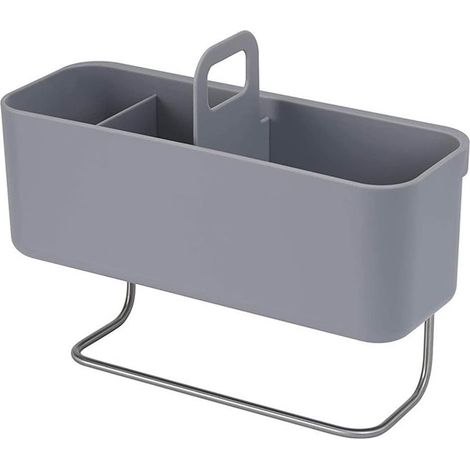 Toilettenpapierhalter aus Stahl mit Toilettenpapierhalterbox (1/5)