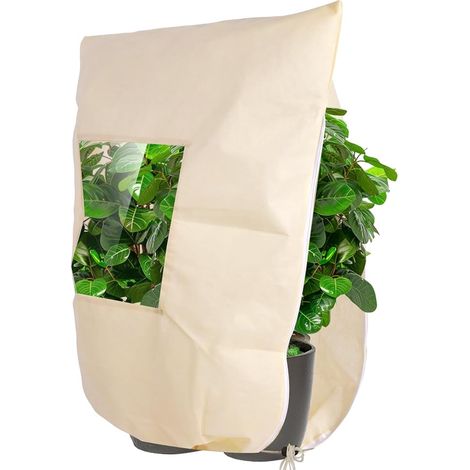 Voile Hivernage Plante avec fenêtre de visualisation 120x180 cm lot de 1 (1/5)