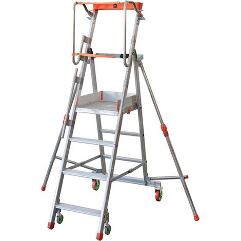 Scala a castello per logistica - Altezza max di lavoro  3.03m - CTA-4