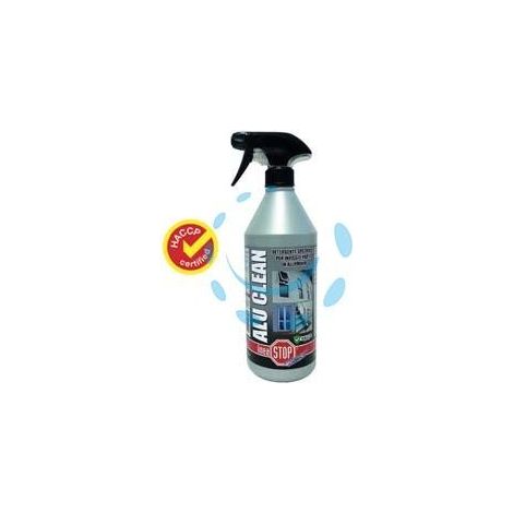 ALU CLEAN DETERGENTE SPECIFICO PER LA PULIZIA DI INFISSI IN ALLUMINIO - ml.750 in flacone spray