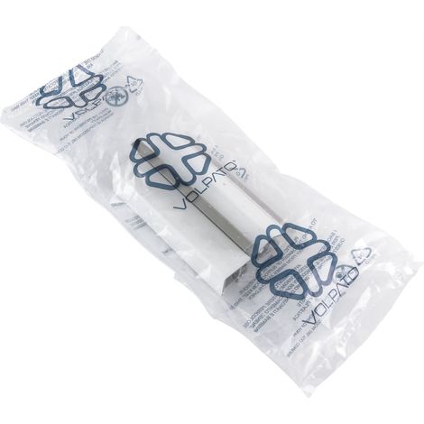 Volpato Zubehör Set Sockelblenden 100mm, für Sockelblenden mit 13mm Materialstärke, Kunststoff Weiß hochglanz