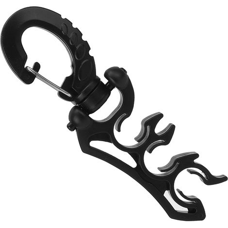 Boucle de dégagement rapide pour détendeur de plongée en PVC, clip de tuyau pour tube, crochet fixe, crochet de fixation (1/5)