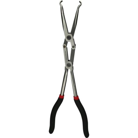 Pinza doppia cerniera cappucci di candele Ø 8,0 mm, lunga (1/3)