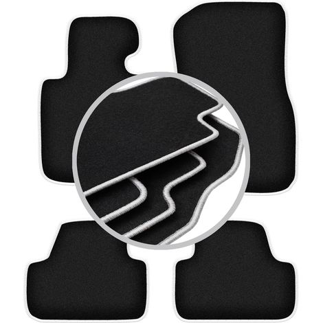 Tapis de sol Carlux argentés pour : BMW Série 4 F33 xDrive (2013) (1/5)