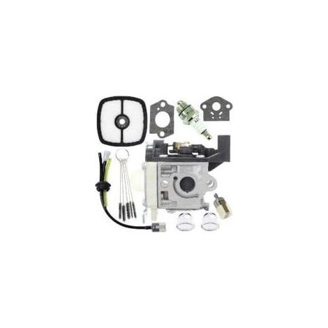 Carburateur Carb reconstruction tuyaux de carburant et ampoules d'amorçage pour Zama Rb-k94 Echo Srm-265 Srm-265es Kit de carburateur carburateur (couleur : argent-1 Set Carbureto