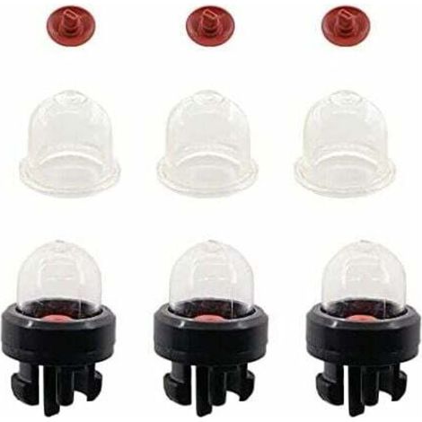 Lot de 3 pompes d’amorçage compatibles avec tronçonneuses Stihl FS38 à FS85, Ryobi, McCulloch et Husqvarna (1/4)