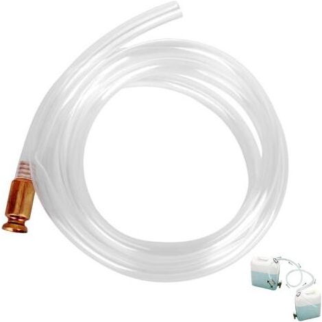 Siphon Tuyau 2M Flexible d'aspiration Moderne Tuyau Siphonnage, Anti-statique PVC Gaz tuyau Siphon Carburan pour Transfert Eau Essence Diesel Gaz Carburant Liquide (1/5)