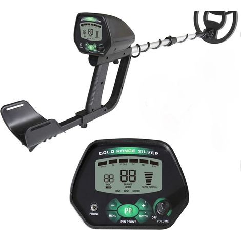 Détecteur de métaux pour adultes Détecteur de métaux souterrain MD4090 Gold Treasure Hunter Forte résolution Prospection Trouver de la ferraille Étanche professionnelle améliorée de plus grande précis