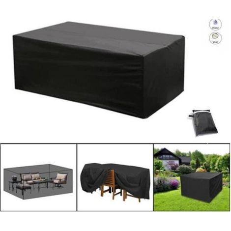 Housse de protection table de jardin étanche - Meuble Bâche polyester - 18012074cm (1/2)