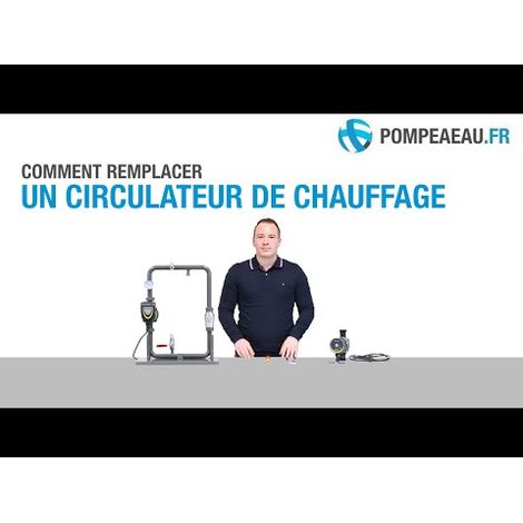 Grundfos – Circulateur de chauffage ALPHA 1 L – Modèle 25-40 entraxe 180 – Raccordement G1"1/2 – Tension 230V – Débit max 3,6 m³/h