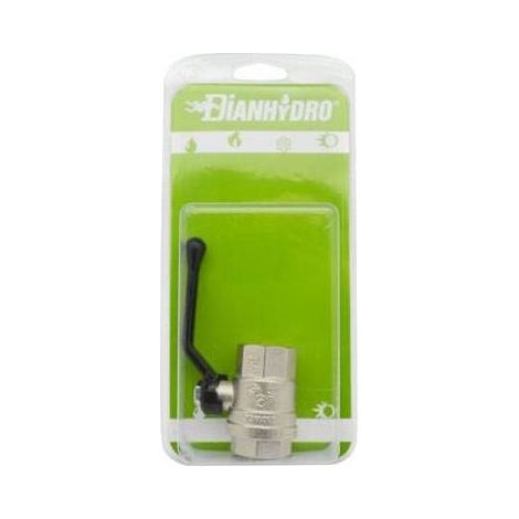VALVOLA A SFERA FF  CON LEVA BLISTER Misura: 1/2" DN 25 PN 40