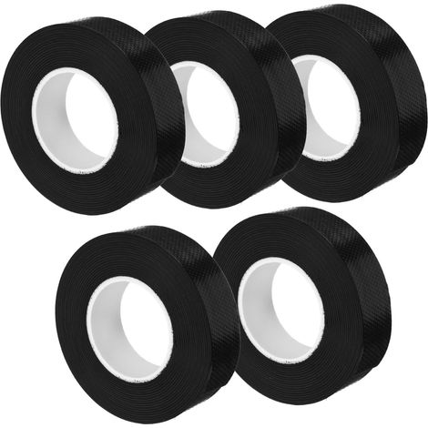 5 rubans isolants électriques noirs pour usage extérieur, en (1/5)