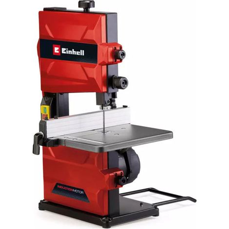 Einhell – Sega a nastro 250W – Motore potente per tagli obliqui – Cambio lama senza attrezzi – Stabilizzatore per precisione (1/2)