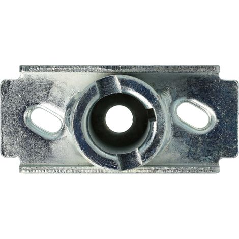 vhbw Messerhalter kompatibel mit Brast BRB-RM 18141eco, BRB-RM 18196, BRB-RM 18140-B&S, BRB-RM 18141 Rasenmäher - 10 x 5 x 4,5 cm Silber