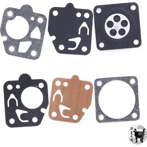 Compatible avec les membranes de carburateur des modèles Kawasaki TG18, TG20, TG24, TG28 et TF22.