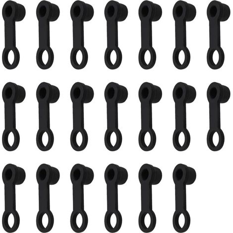 KZQ 130 pezzi Anelli di sicurezza interni in acciaio inossidabile, Anelli di sicurezza esterni tipo E, con scatola di immagazzinaggio, 10 misure (1,5 mm-10 mm) per alberi scanalati e prigionieri (1/4)
