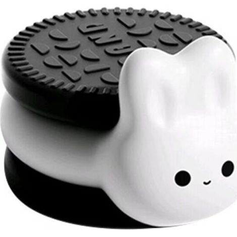 Veilleuse LED lapin biscuit Oreo, lampe de chevet en silicone pour enfants, adaptée aux jouets décoratifs, cadeaux de vacances (1/4)