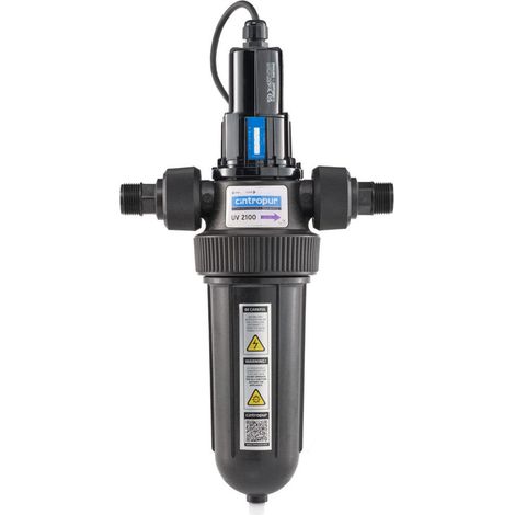 Cintropur – Stérilisateur UV 25W – Désinfection des eaux de puits – Pression max 16 bars – Débit 1,7 m3/h – Compact et facile à installer