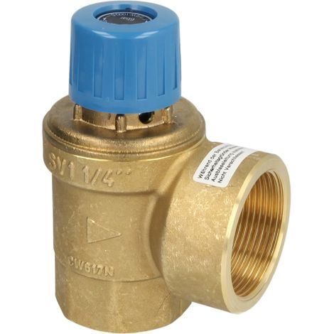 Soupape de sécurité pour eau potable 1 1/4'' 8 bar