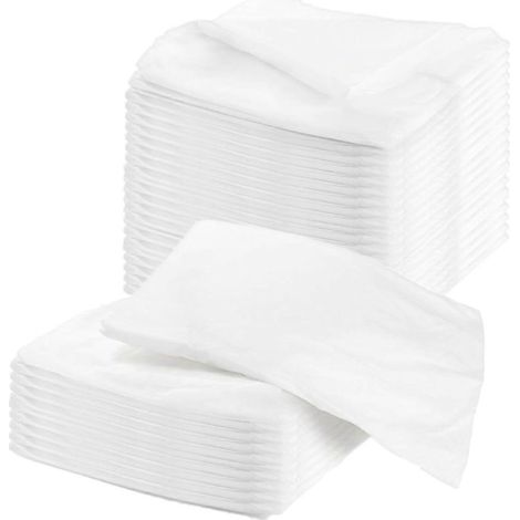 Packung mit 30 Einweg-Massageliegenauflagen, elastische Bezüge für Spa-Liegen (1/5)