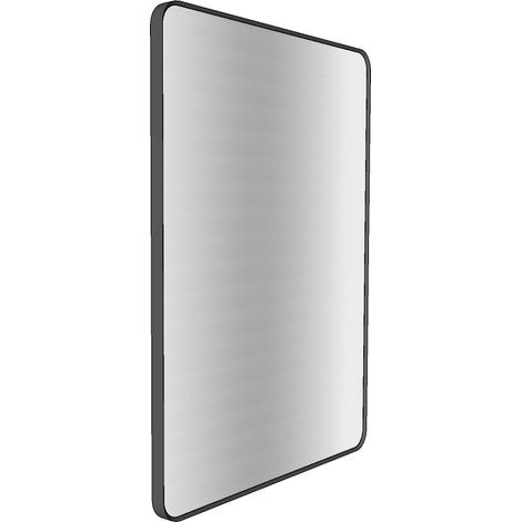 RIHO Shield Miroirs rectangulaires, avec capteur, bord noir, (1/2)