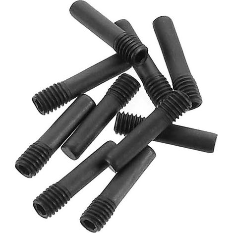 Screw Shaft M3x2.5x13mm Black (10)