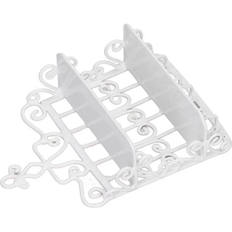 Cadre mural pour maison de poupée 1:12, blanc, style européen. Mini, finitions exquises. Accessoire idéal pour une maison de poupée. (1/5)