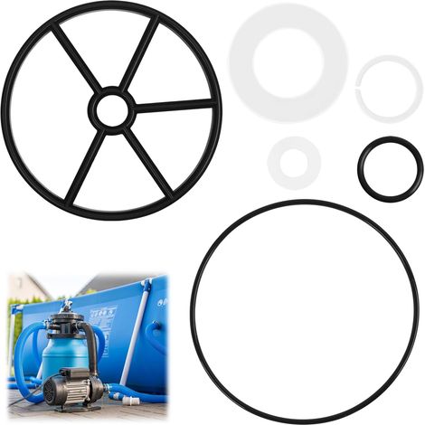 Kit de Réparation de Joint Araignée pour Filtre Vari-Flo XL, Compatible avec XL, Inclut SPX0710L O-Ring et SP0710 Spider Gasket, Pièces de Rechange pour Vanne de Piscine Facile à Installer (1/5)