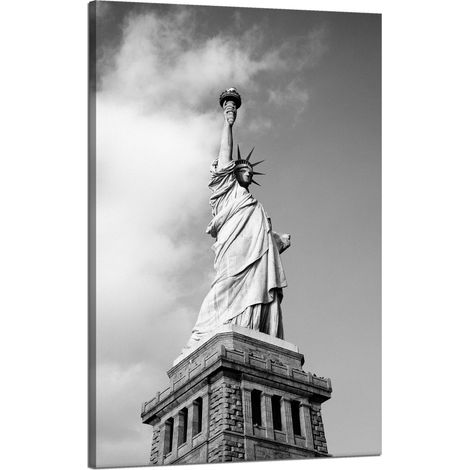 Cuadro sobre lienzo: Arquitectura, Estatua de la Libertad, 50x80 cm (1/4)