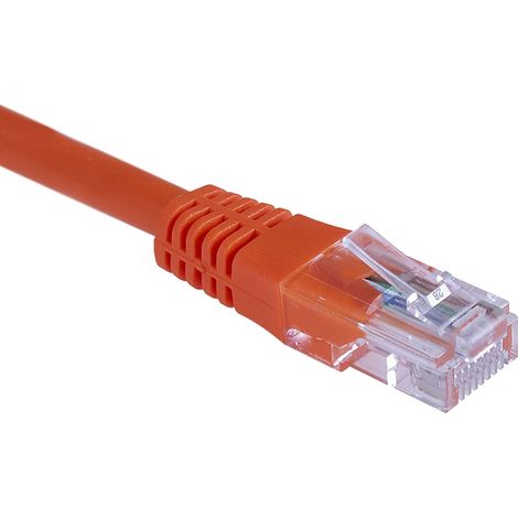 Samar Cordon de brassage RJ45 CAT 6 F/UTP - 5m Orange (1/3)