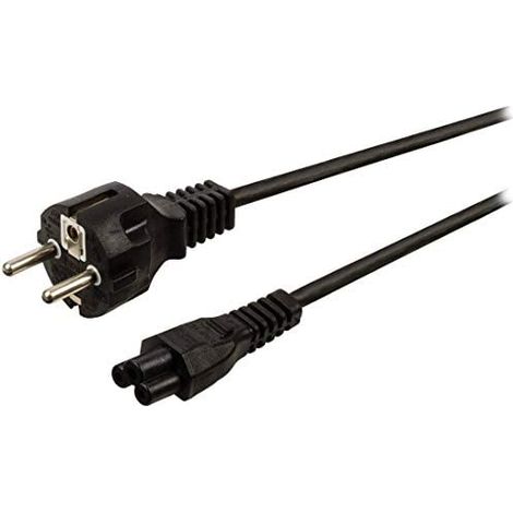 StarTech.com Cavo di Alimentazione per Notebook da 2m Cavo Elettrico AC di Ricambio per Alimentatori da EU Schuko a C5, 2.5A-250V, 18AWG, Omologato UL (1/5)