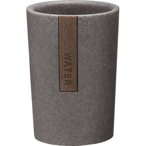 Gobelet Polyrésine, Gris, 8,1x10,8x7,3 cm (1/5)