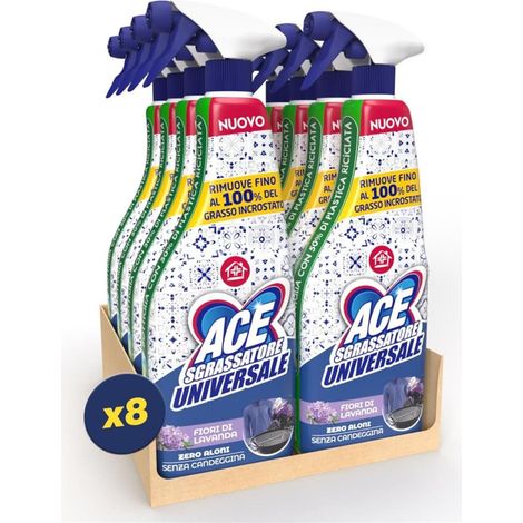 ACE 8 SPRAY SGRASSATORE UNIVERSALE 600ML LAVANDA (1/5)