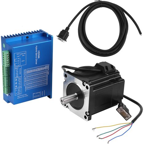 Le servomoteur pas à pas en boucle fermée, le pilote de moteur améliore le couple de sortie et la vitesse HSS86 pour toutes sortes de conditions de charge de machines (1/5)