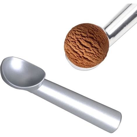 2 Stück frostsichere Eiskugelportionierer, Eiskugelportionierer, frostsicher, professioneller Eiskugelportionierer, Aluminium-Küchenportionierer (1/4)