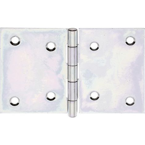 Scharnier 81x126mm Stahl roh galv. gelb verz. Ausführung: breit GAH (1/3)